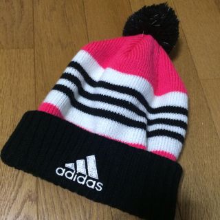 アディダス(adidas)のadidas◇ニット帽(ニット帽/ビーニー)