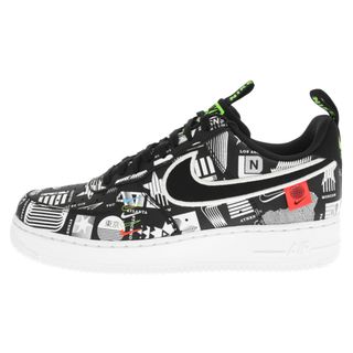 ナイキ(NIKE)のNIKE ナイキ AIR FORCE1 LOW Worldwide CZ5927-001 エアフォース1 ワールドワイド ローカットスニーカー シューズ ブラック/ホワイト US9.5/27.5cm(スニーカー)