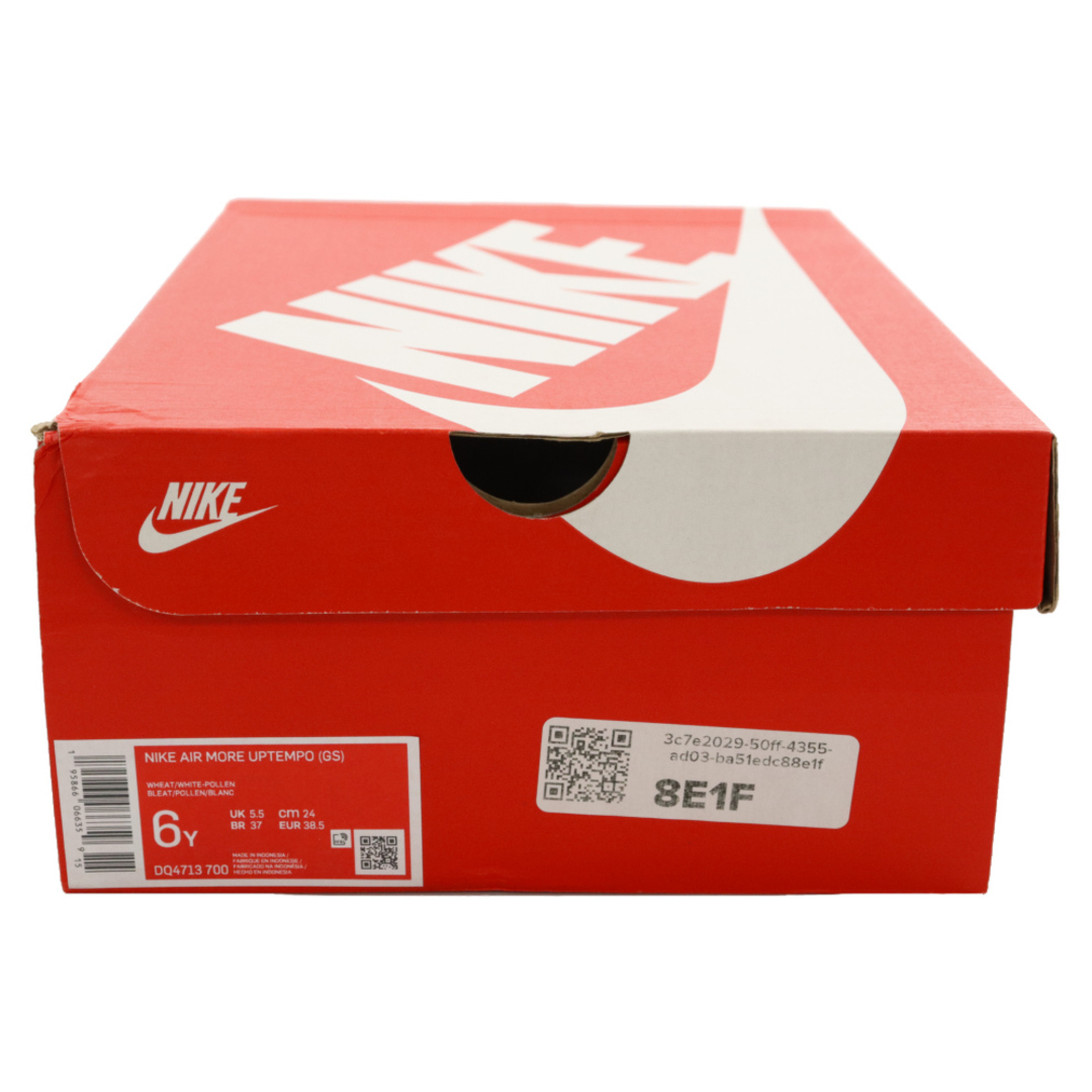 NIKE - NIKE ナイキ AIR MORE UPTEMPO (GS) wheat エアモアアップ