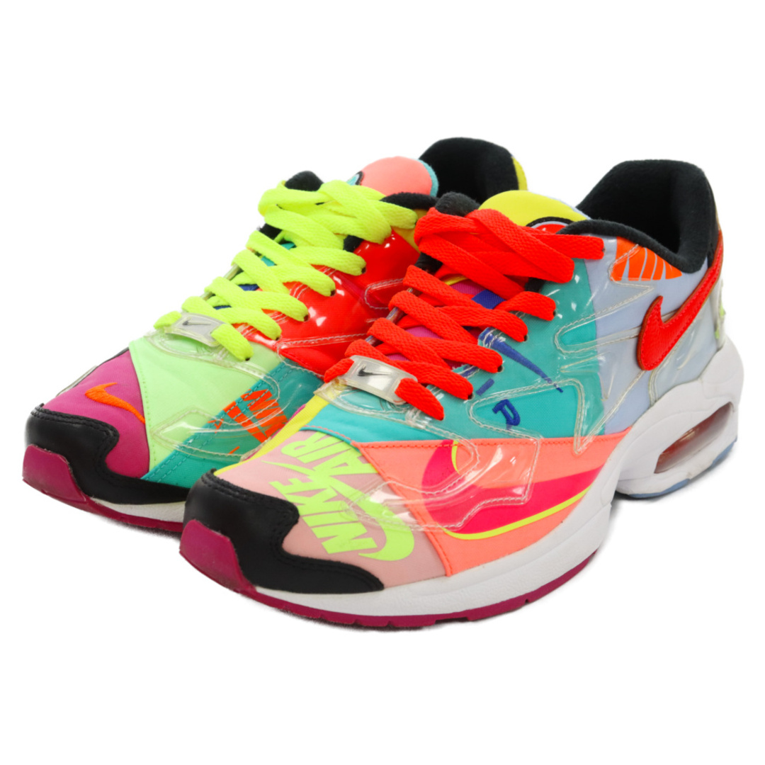 NIKE ナイキ ×atmos AIR MAX 2 LIGHT QS アトモス エアマックス2ライト ローカットスニーカー マルチ US8.5  CJ6200-001