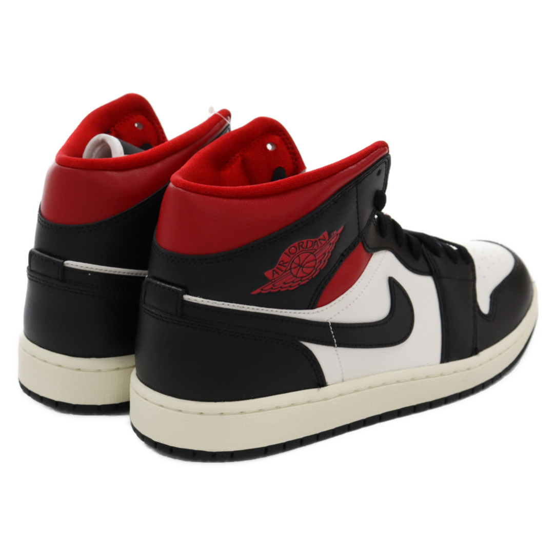 NIKE - NIKE ナイキ WMNS AIR JORDAN1 MID Black/Gym Red ウィメンズ