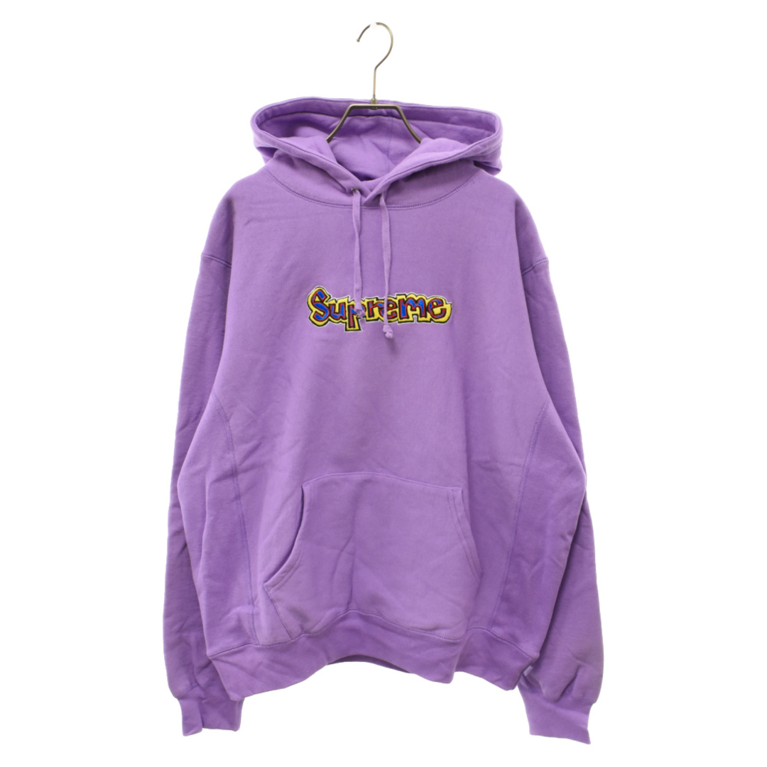 SUPREME シュプリーム 18SS Gonz Logo Hooded Sweatshirt ゴンズロゴ プルオーバーパーカー パープル