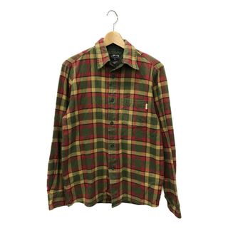 ステューシー(STUSSY)のステューシー STUSSY 長袖シャツ 伊勢丹チェック柄    メンズ M(シャツ)