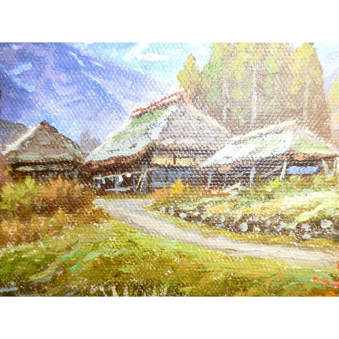 sale【ART】関健造真筆(山村清流)サムホール sale【ART】関健造真筆(山村清流)サムホール