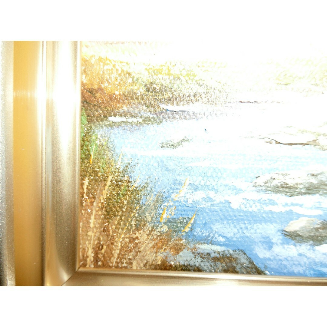 sale【ART】関健造真筆(山村清流)サムホール sale【ART】関健造真筆(山村清流)サムホール