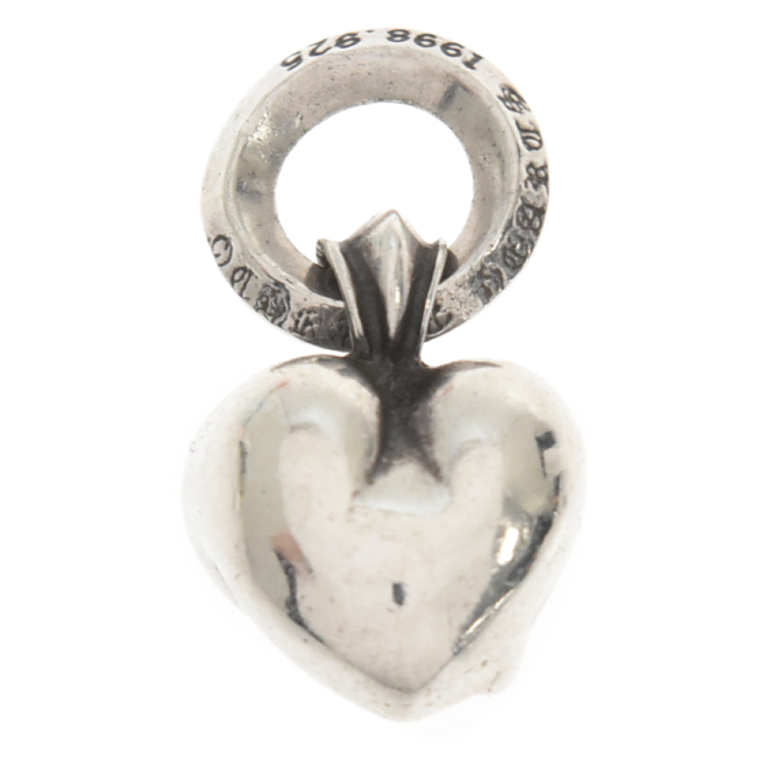 CHROME HEARTS クロムハーツ HEART CHARM ハートチャーム ネックレストップ シルバー110ミリ重さ