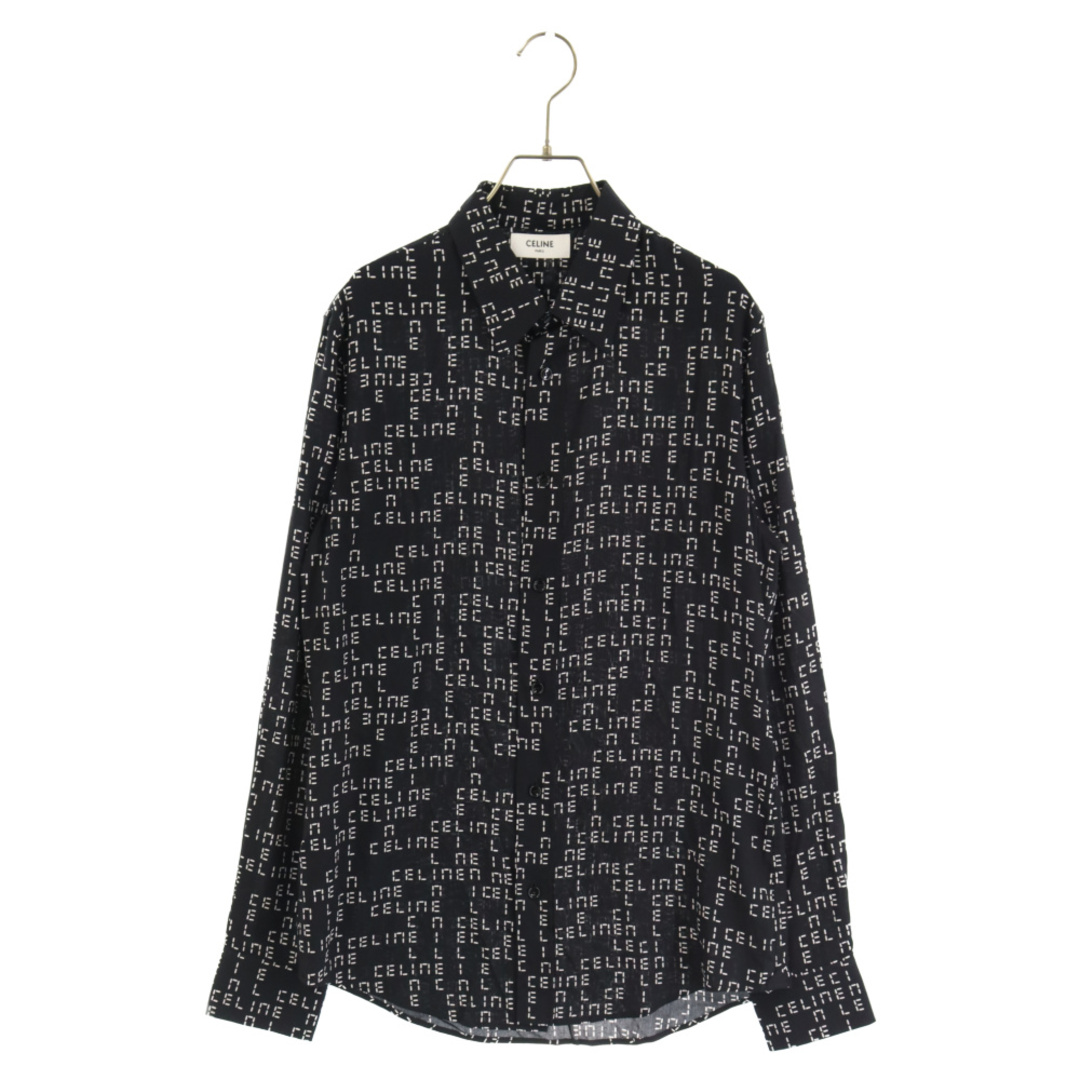 CELINE セリーヌ 22AW Loose Fit Shirt In Digital Print Viscose With Drugstore Collar 2C813977N ドラッグストアカラー デジタルプリントルーズフィット レーヨン長袖シャツ