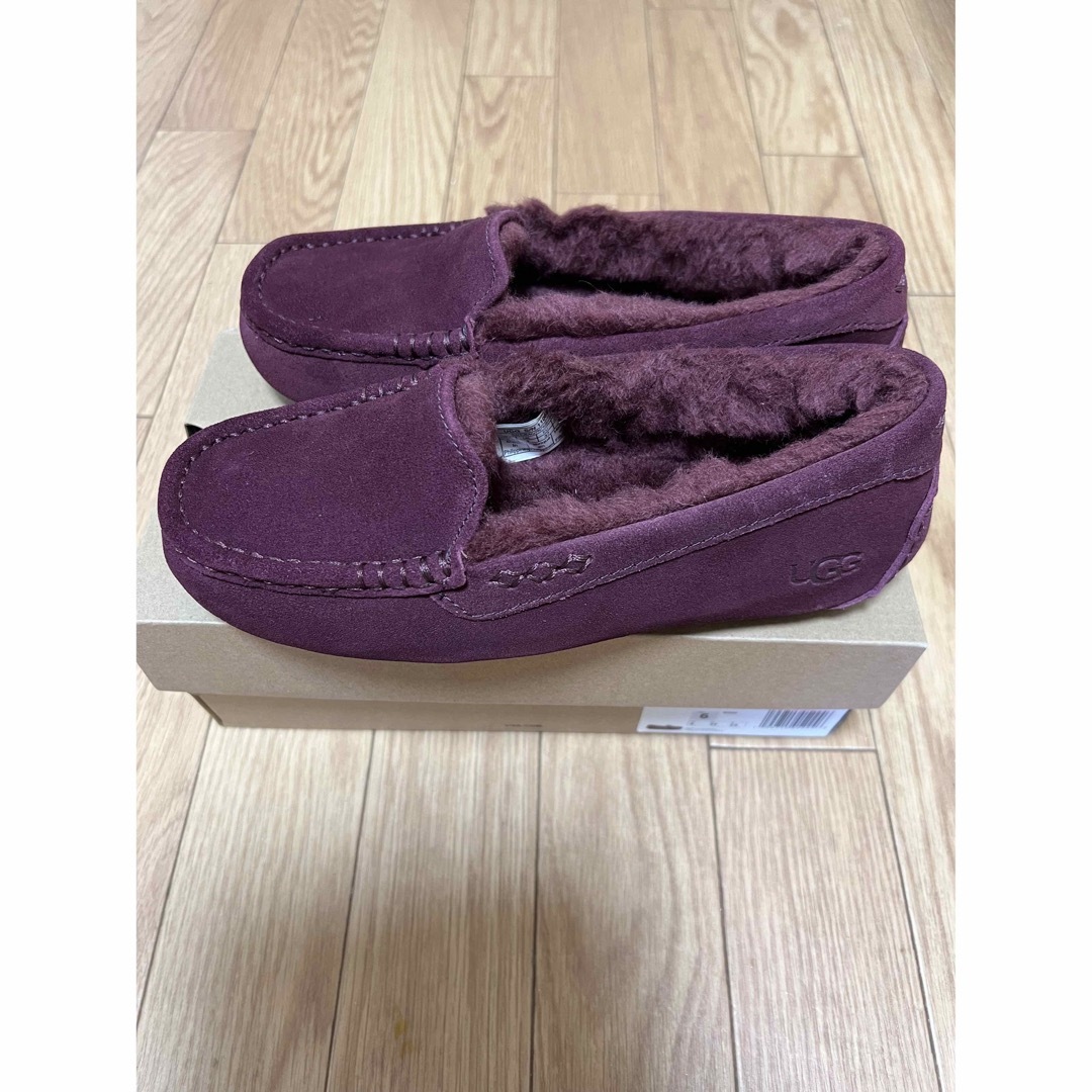 UGG   新品未使用 アグ UGG モカシン アンスレーAnsley WILD GRAPEの