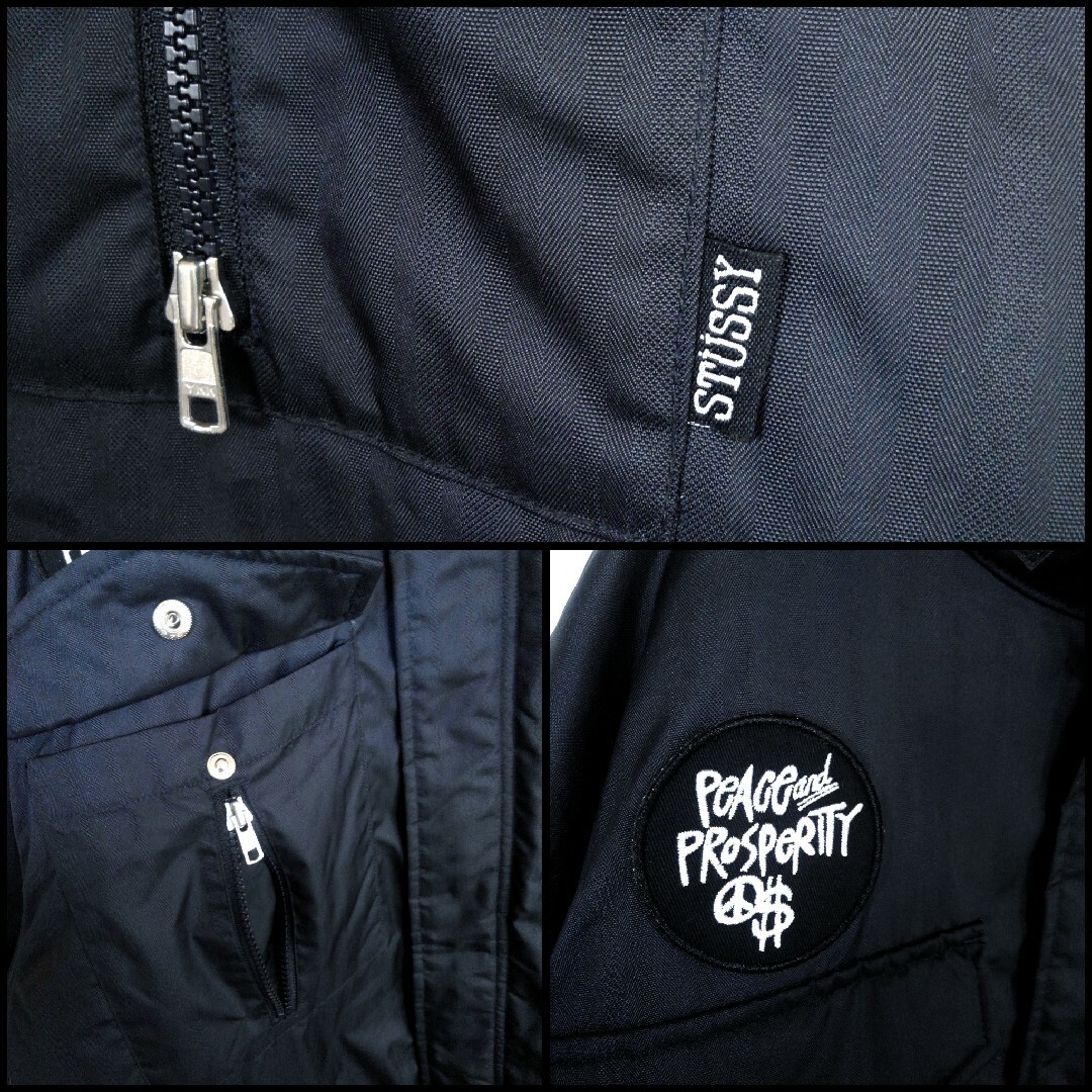 STUSSY - 《STUSSY(ステューシー)》00s' 中綿 ナイロンミリタリー