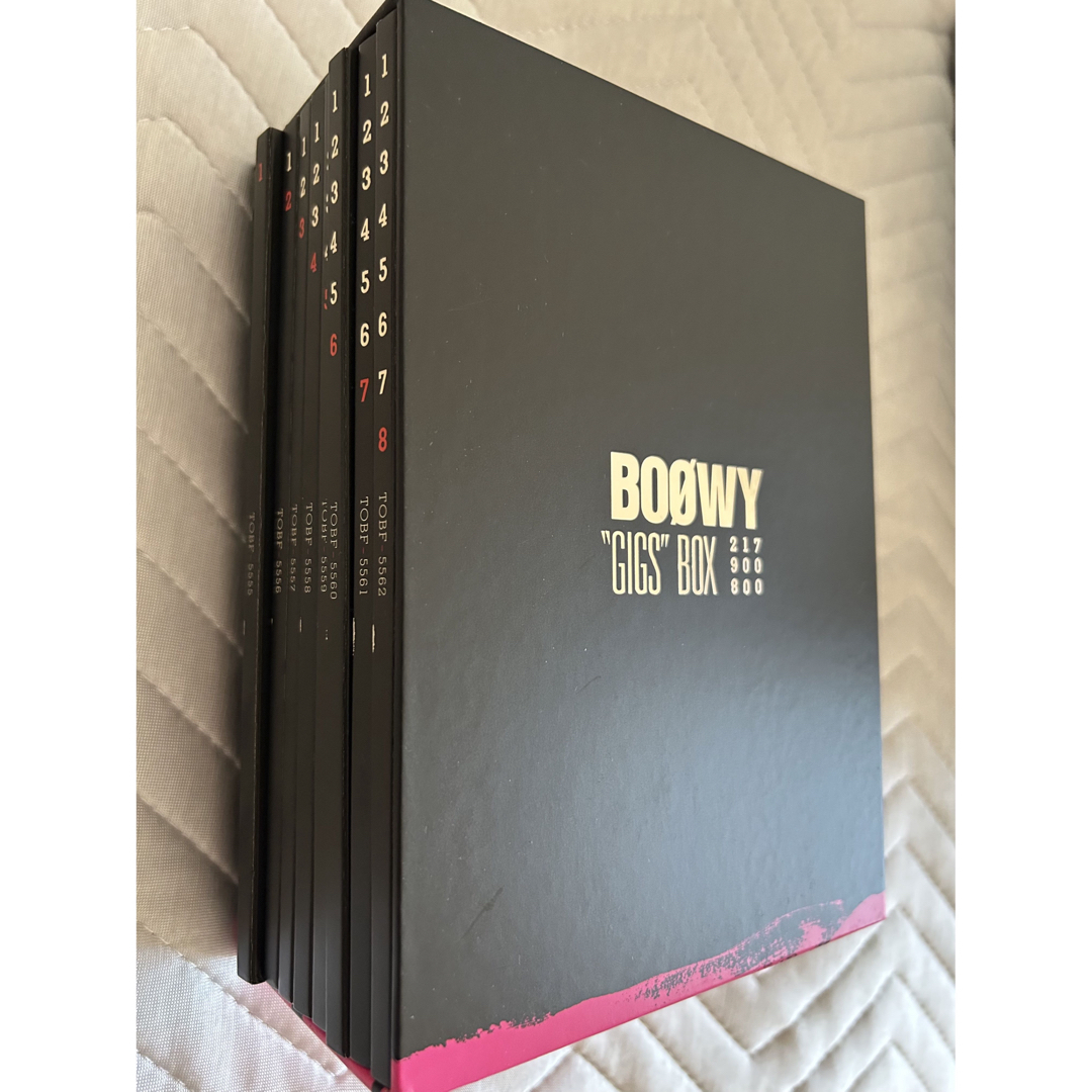 BOφWY/ GIGS BOX〈完全生産限定・8枚組〉-