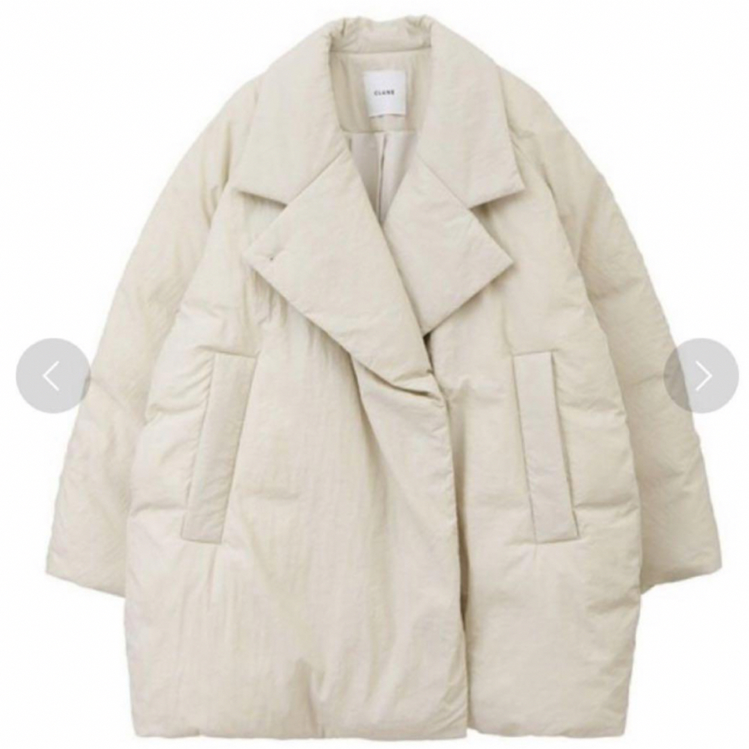 CLANE クラネ　COCOON SHORT DOWN COAT 1