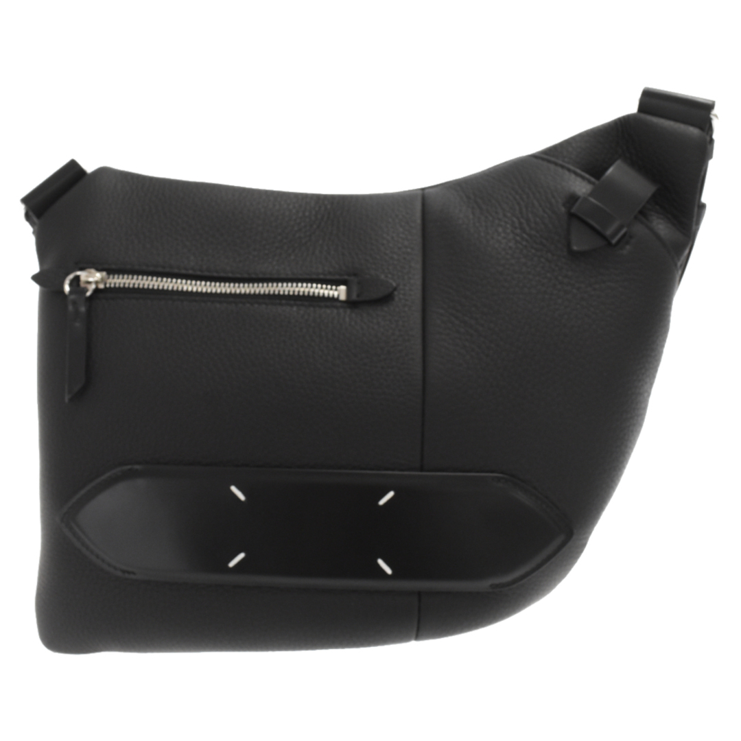 Martin Margiela マルタンマルジェラ 5AC Saddle Bag SB1WG0017 グレインレザー サドルバッグ ブラック