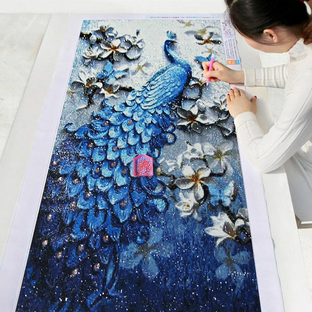 Instarry DIY 5D ダイヤモンドアート 絵画 壁の装飾 モザイク ビ