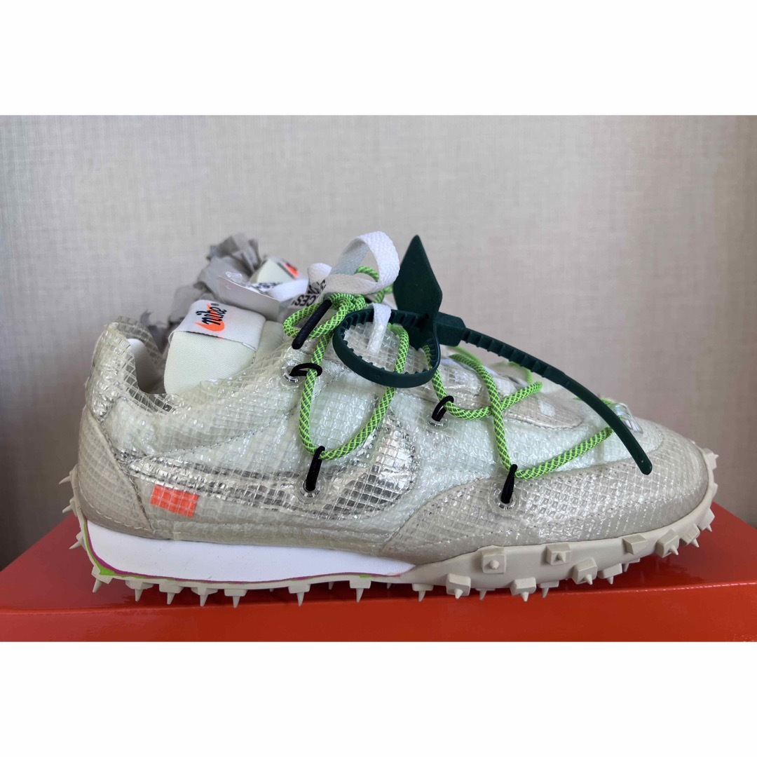 OFF-WHITE(オフホワイト)の【未使用】NIKE × OFF-WHITE WAFFLE RACER レディースの靴/シューズ(スニーカー)の商品写真