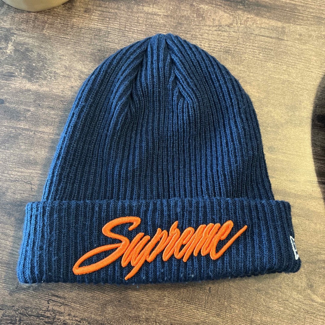 Supreme ✖️ Newera boxlogo ビーニー ニット帽の通販 by 87's shop