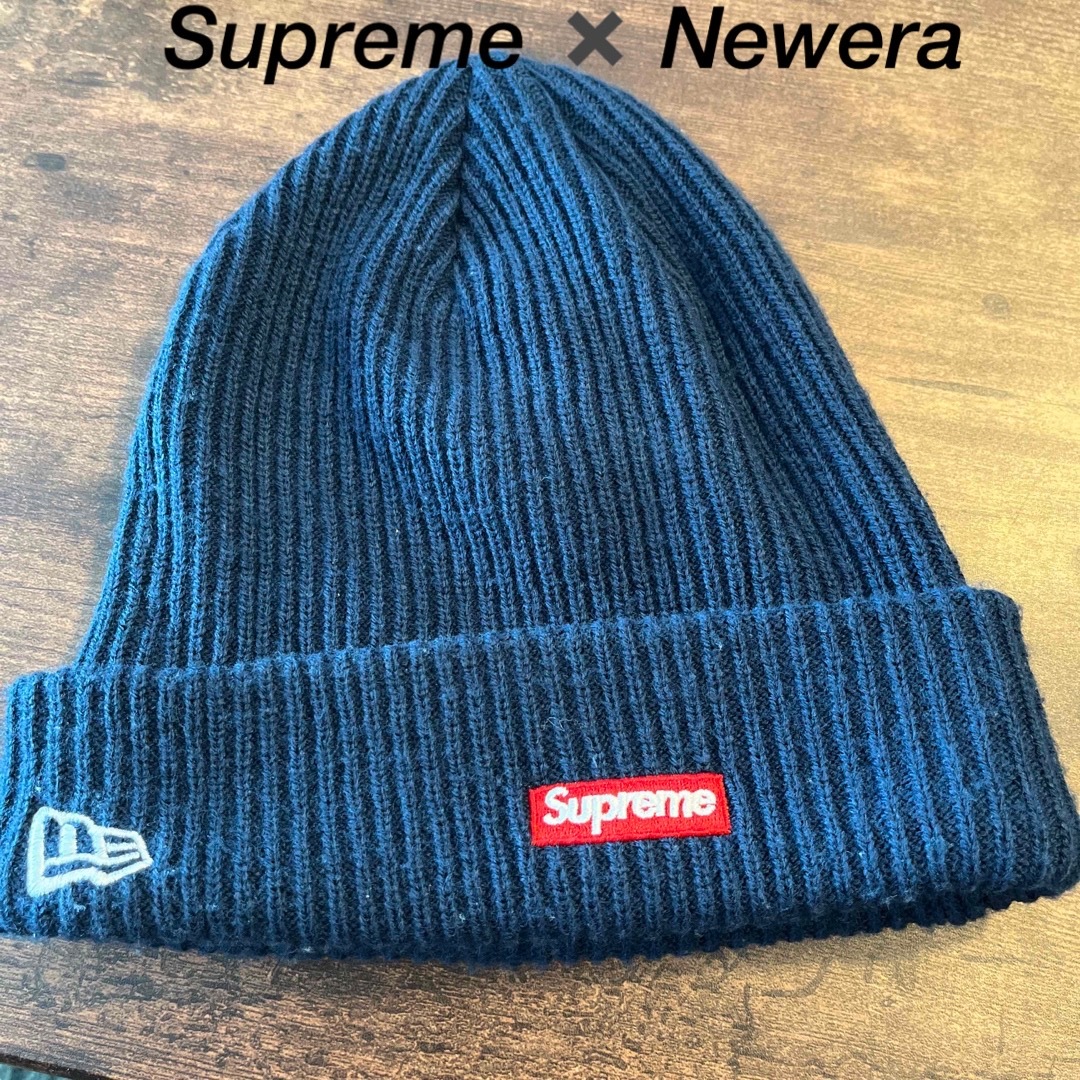 Supreme ✖️ Newera boxlogo ビーニー　ニット帽