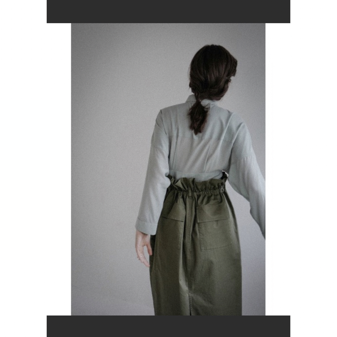 CLANE(クラネ)のCLANE クラネ　ミリタリー　スカート レディースのスカート(ひざ丈スカート)の商品写真
