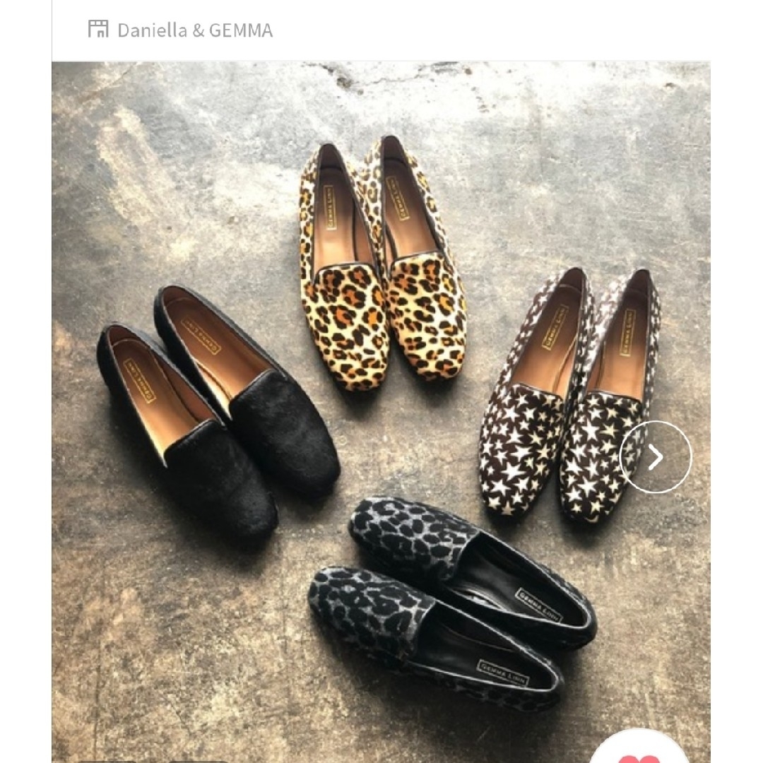 Daniella&GEMMA(ダニエラアンドジェマ)のダニエラアンドジェマ 　オペラフラットシューズ レディースの靴/シューズ(ローファー/革靴)の商品写真