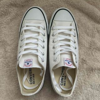 コンバース(CONVERSE)の美品⭐︎converseホワイト(スニーカー)