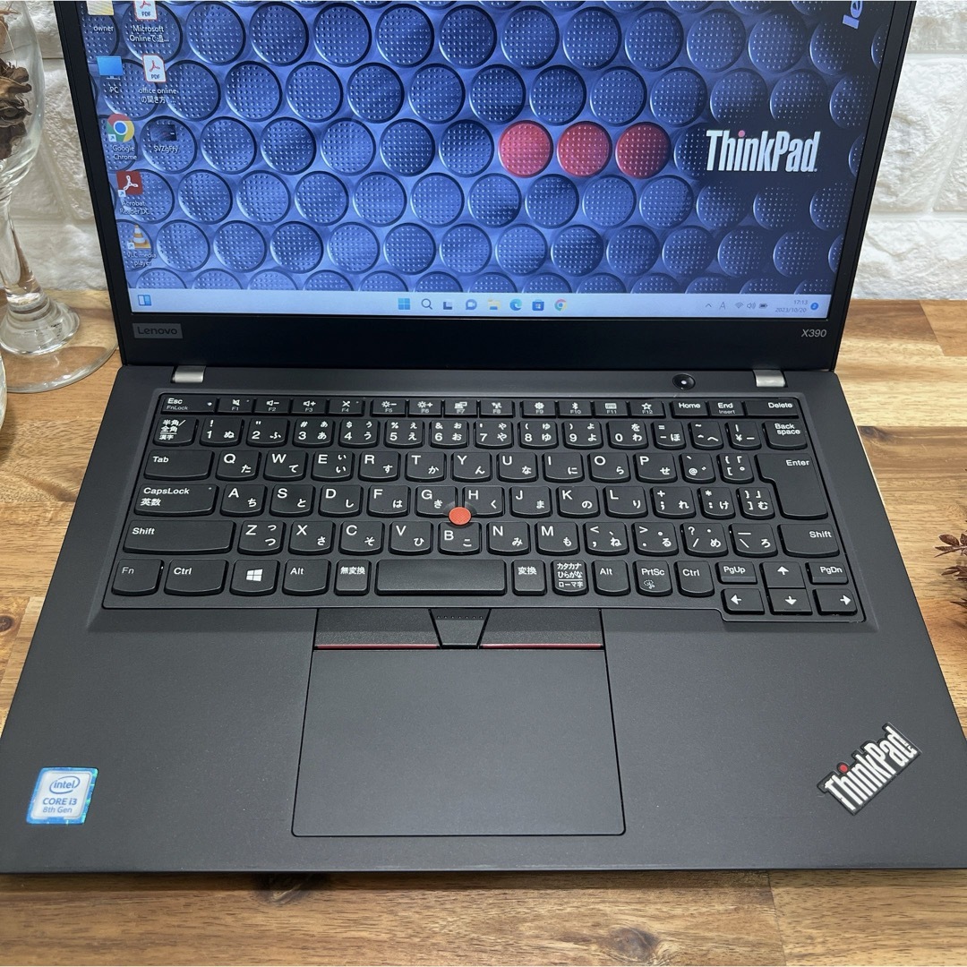 【美品】Thinkpad X390☘爆速SSD搭載☘Core i3第8世代