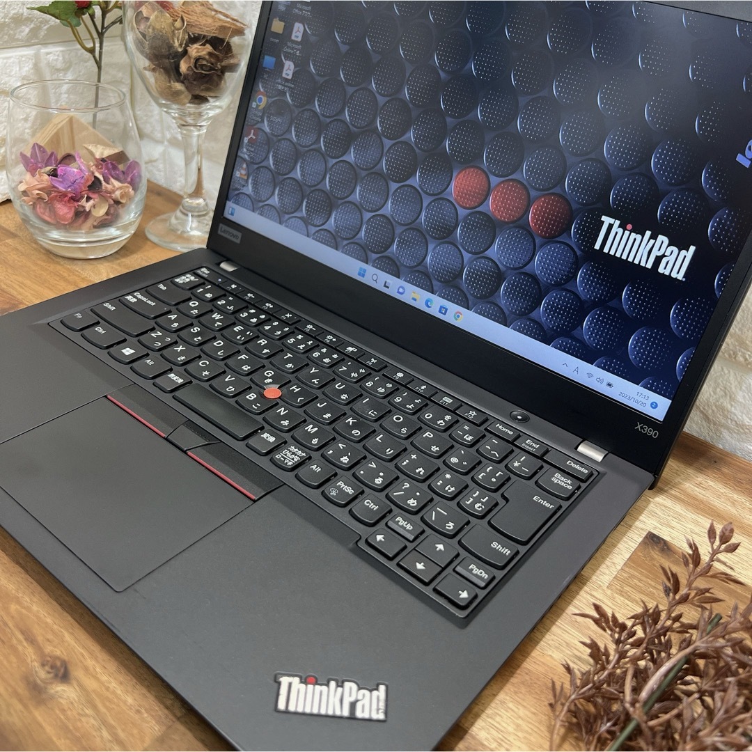 【美品】Thinkpad X390☘爆速SSD搭載☘Core i3第8世代