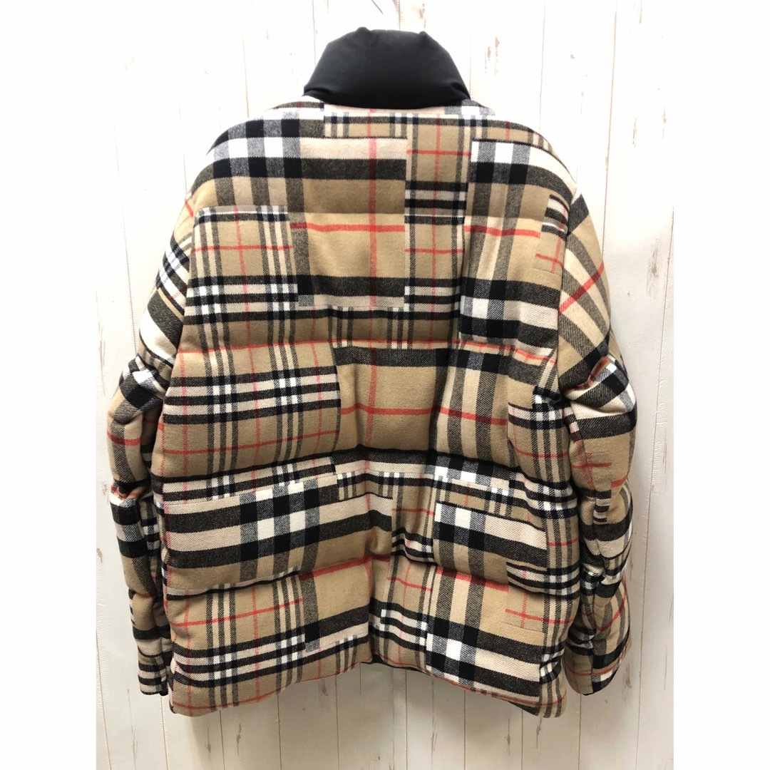 BURBERRY - Burberry バーバリー パッチワークチェック ダウン BURBERRY - Burberry バーバリー パッチワークチェック ダウン