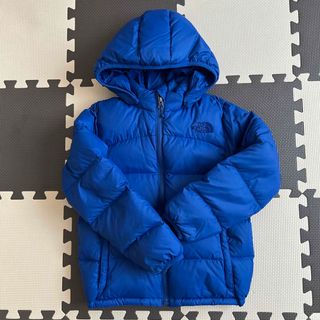 ザノースフェイス(THE NORTH FACE)のTHE NORTH FACE ダウンジャケット　ブルー　130 ノースフェイス(ジャケット/上着)