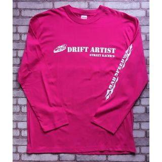 ユナイテッドアスレ(UnitedAthle)の【MADSPEED】趣味Tシャツ ドリフト DRIFT スープラ シルビア 桃(Tシャツ/カットソー(七分/長袖))