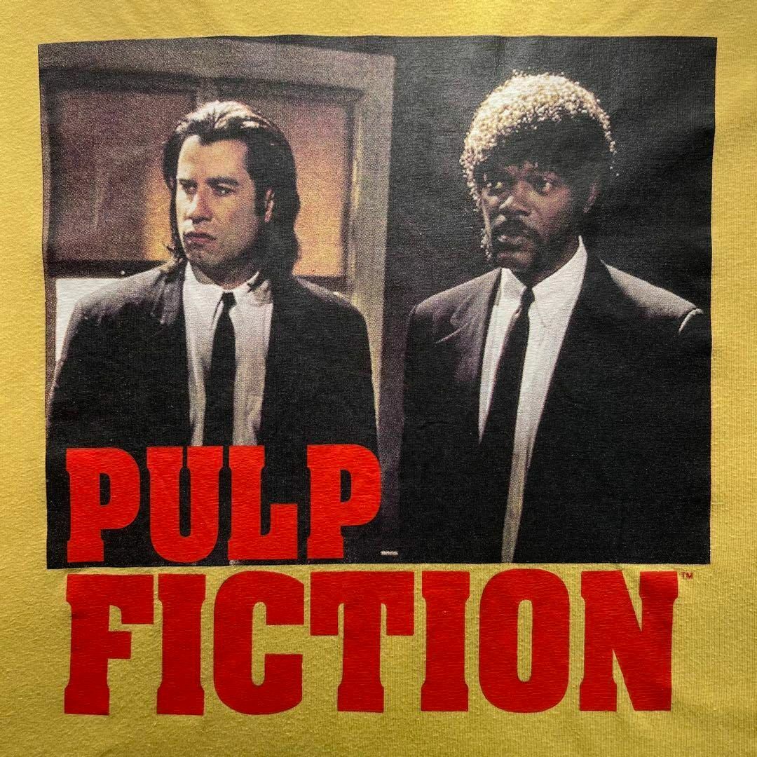 パルプ・フィクション ロングTシャツ タランティーノ ムービーT 黄色