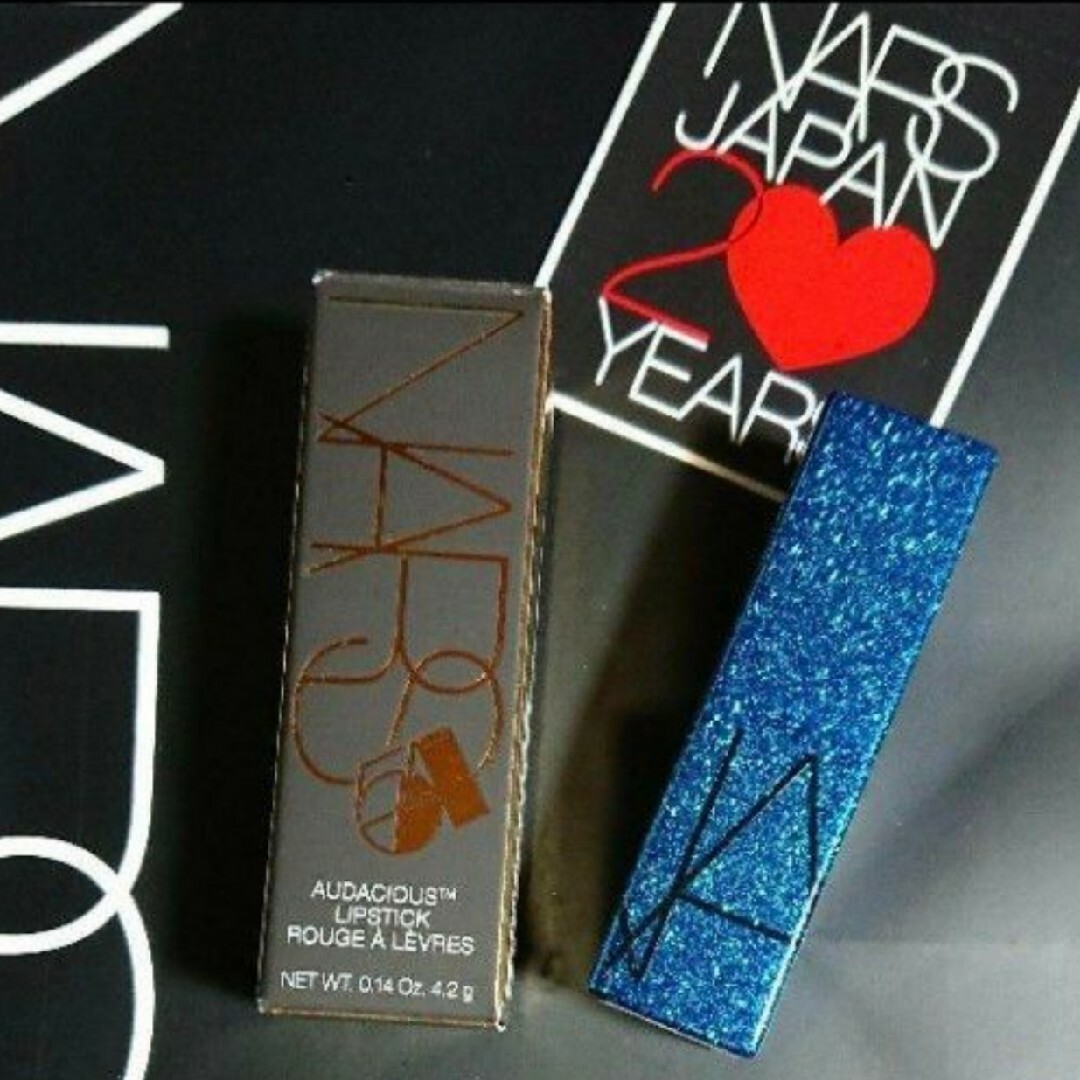 NARS(ナーズ)の新品未使用　NARS　オーデイシャスリップスティック　5015 限定 コスメ/美容のベースメイク/化粧品(口紅)の商品写真