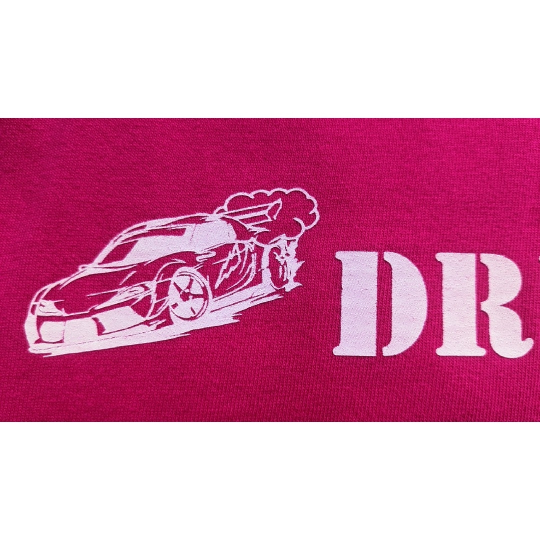 UnitedAthle(ユナイテッドアスレ)の【MADSPEED】趣味Tシャツ ドリフト DRIFT スープラ チェイサー 桃 メンズのトップス(Tシャツ/カットソー(七分/長袖))の商品写真