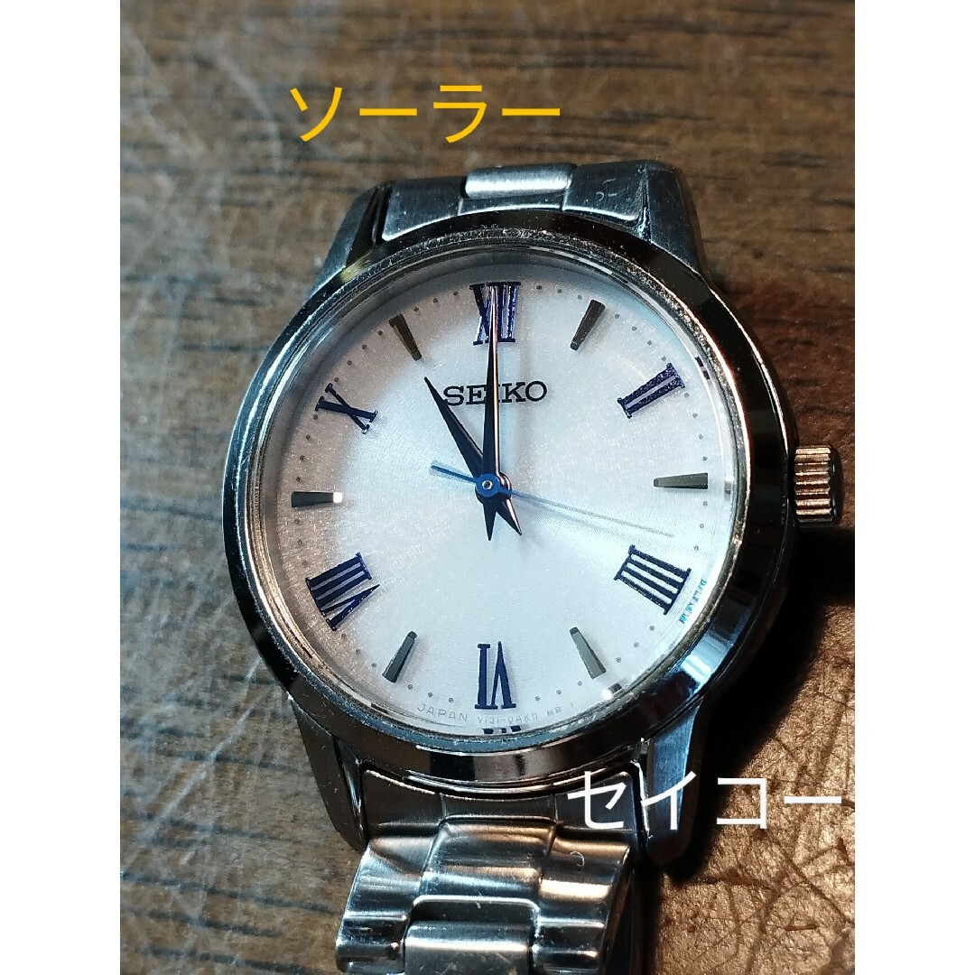 SEIKO(セイコー)のAB46　セイコー　ソーラー時計　　　稼働品　耐磁 レディースのファッション小物(腕時計)の商品写真