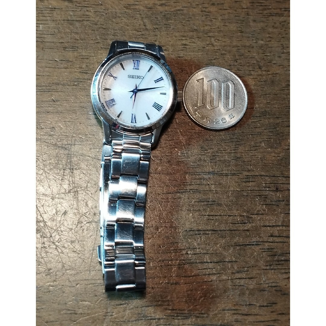 SEIKO(セイコー)のAB46　セイコー　ソーラー時計　　　稼働品　耐磁 レディースのファッション小物(腕時計)の商品写真
