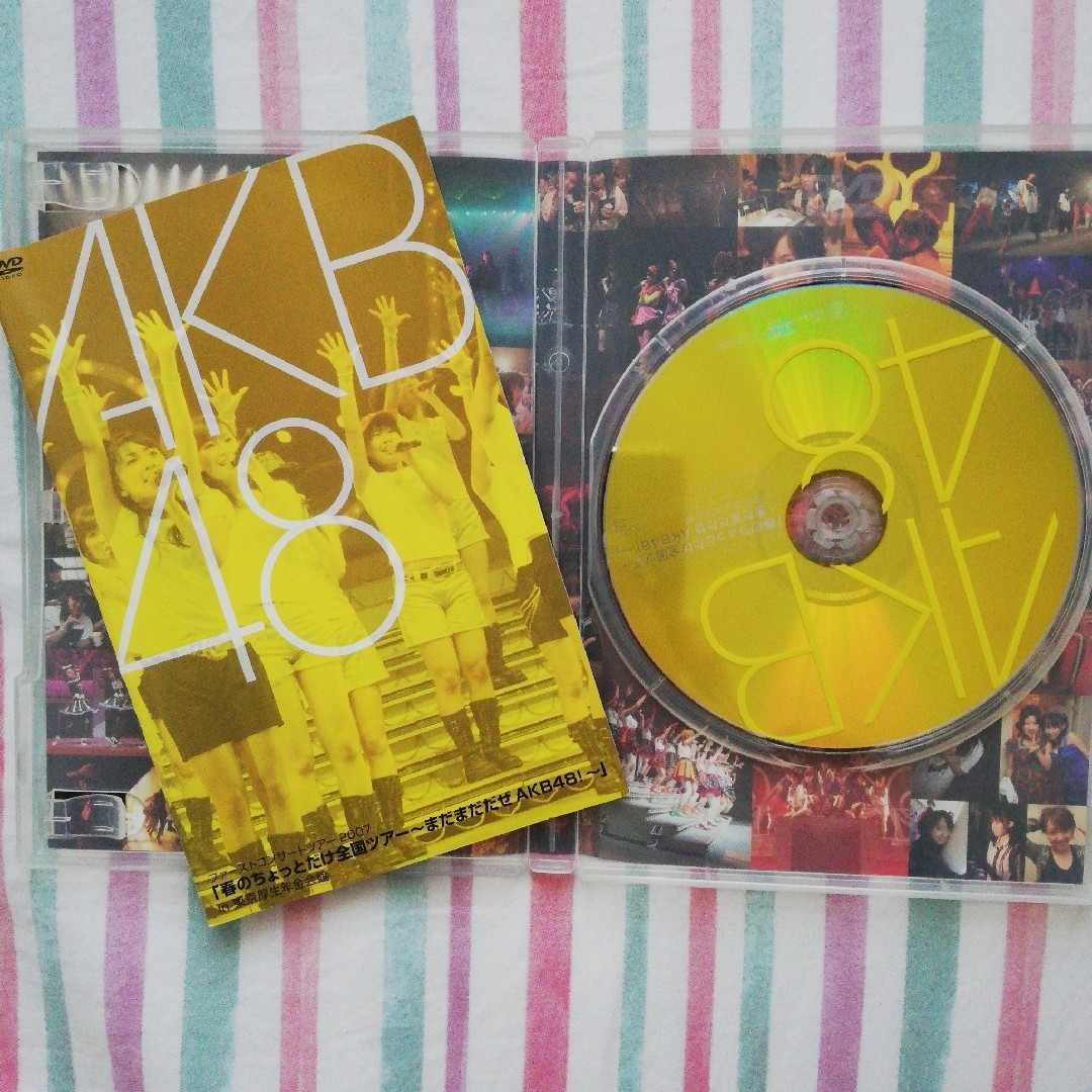 AKB48(エーケービーフォーティーエイト)の「春のちょっとだけ全国ツアー～まだまだだぜ　AKB48！～」in　東京厚生年金会 エンタメ/ホビーのDVD/ブルーレイ(ミュージック)の商品写真