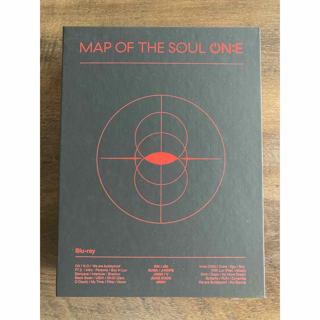 BTS MAP OF THE SOUL ON:E