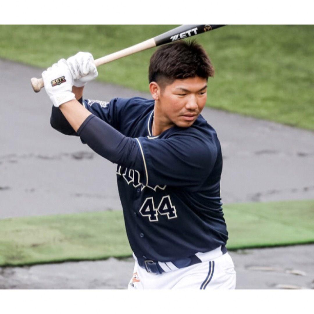ZETT - オリックス・バファローズ #44 頓宮 裕真 選手 実使用NPB ZETT - オリックス・バファローズ #44 頓宮 裕真 選手 実使用NPB