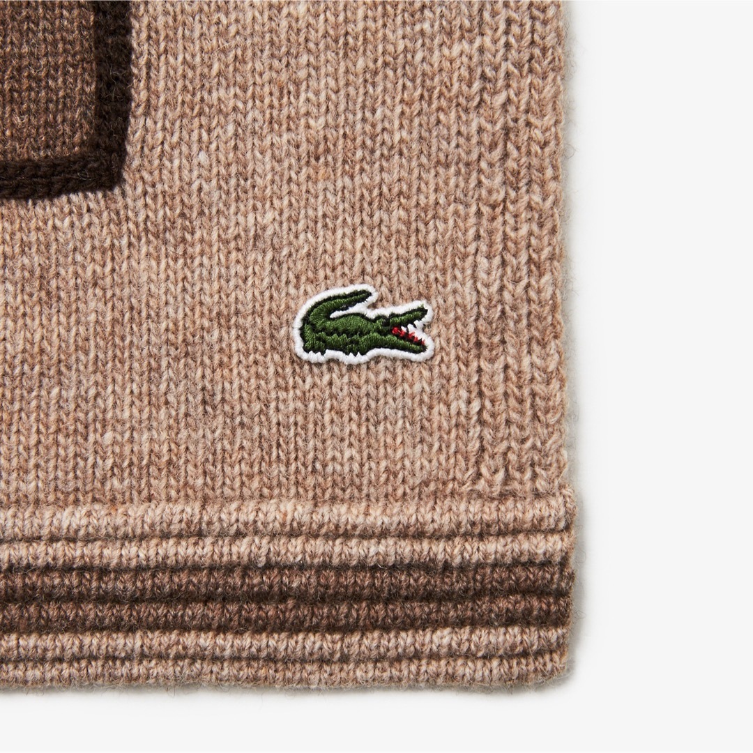 LACOSTE(ラコステ)の【70%OFF】ラコステ(LACOSTE) Lロゴブランドニットマフラー メンズのファッション小物(マフラー)の商品写真