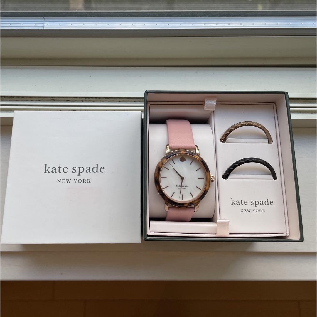 【電池新品ベルト新品美品】Kate spade NEW YORK 腕時計35㎜