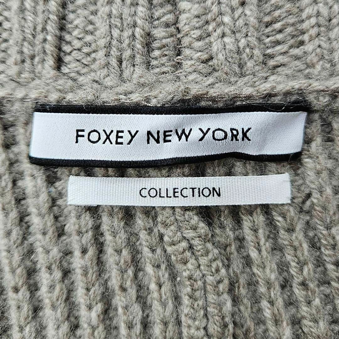 【FOXEY】フォクシー　雑誌掲載商品　サリー　カシミヤ　ロングカーディガン