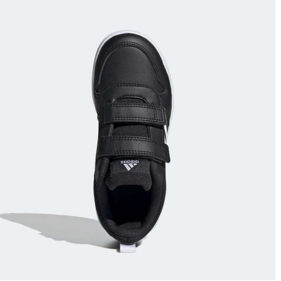 adidas(アディダス)のアディダス スニーカー 21.0 黒✖️白 キッズ/ベビー/マタニティのキッズ靴/シューズ(15cm~)(スニーカー)の商品写真