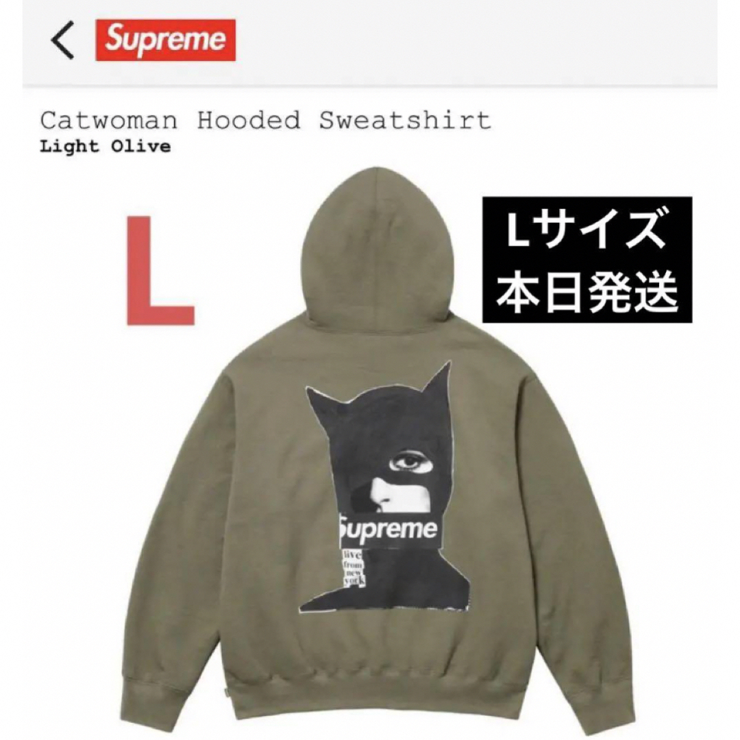 Supreme catwoman hooded sweatshirt S