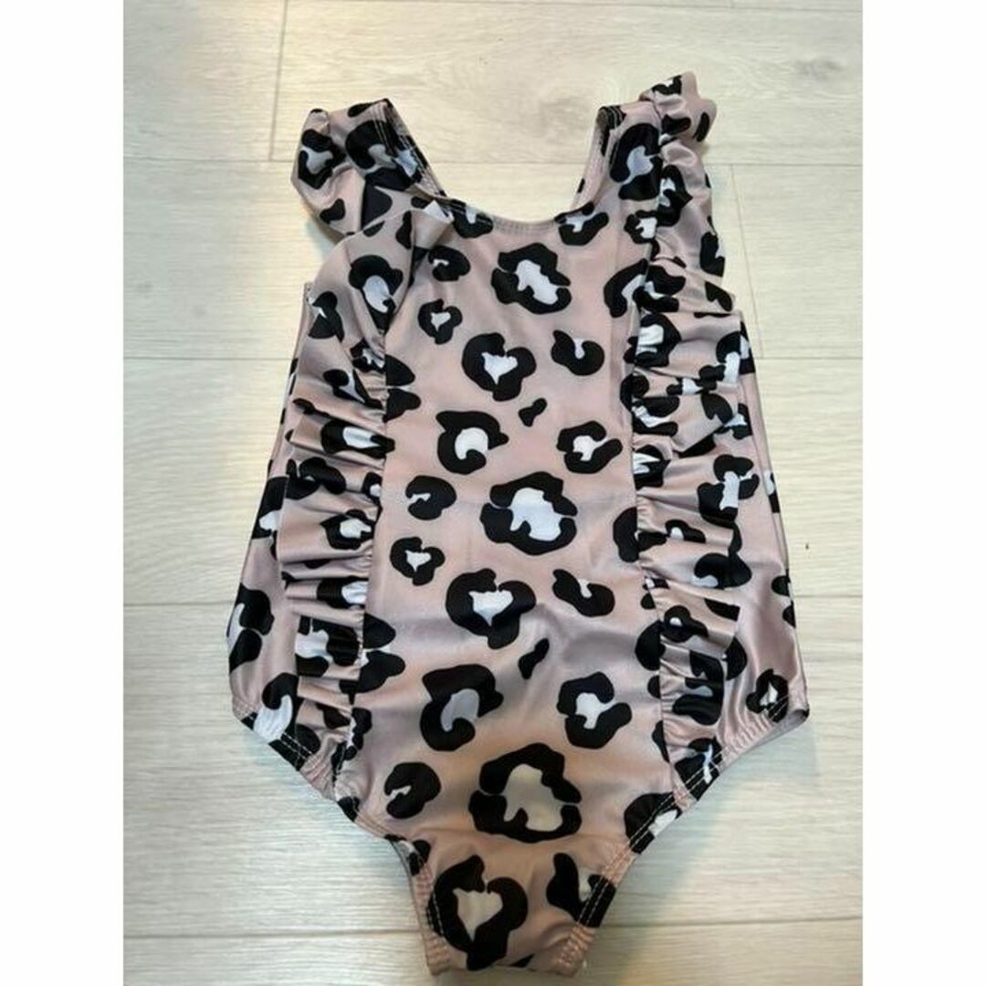 SALE!　ヒョウ柄　レオパード　水着　おそろコーデにも♡ キッズ/ベビー/マタニティのキッズ服女の子用(90cm~)(水着)の商品写真