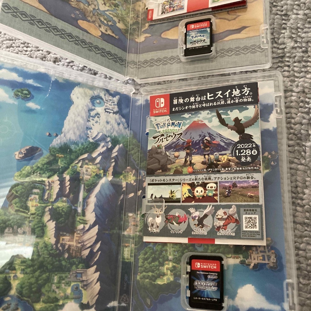 Switch ポケットモンスター ブリリアントダイヤモンドとアルセウス動作品 Switch ポケットモンスター ブリリアントダイヤモンドとアルセウス動作品