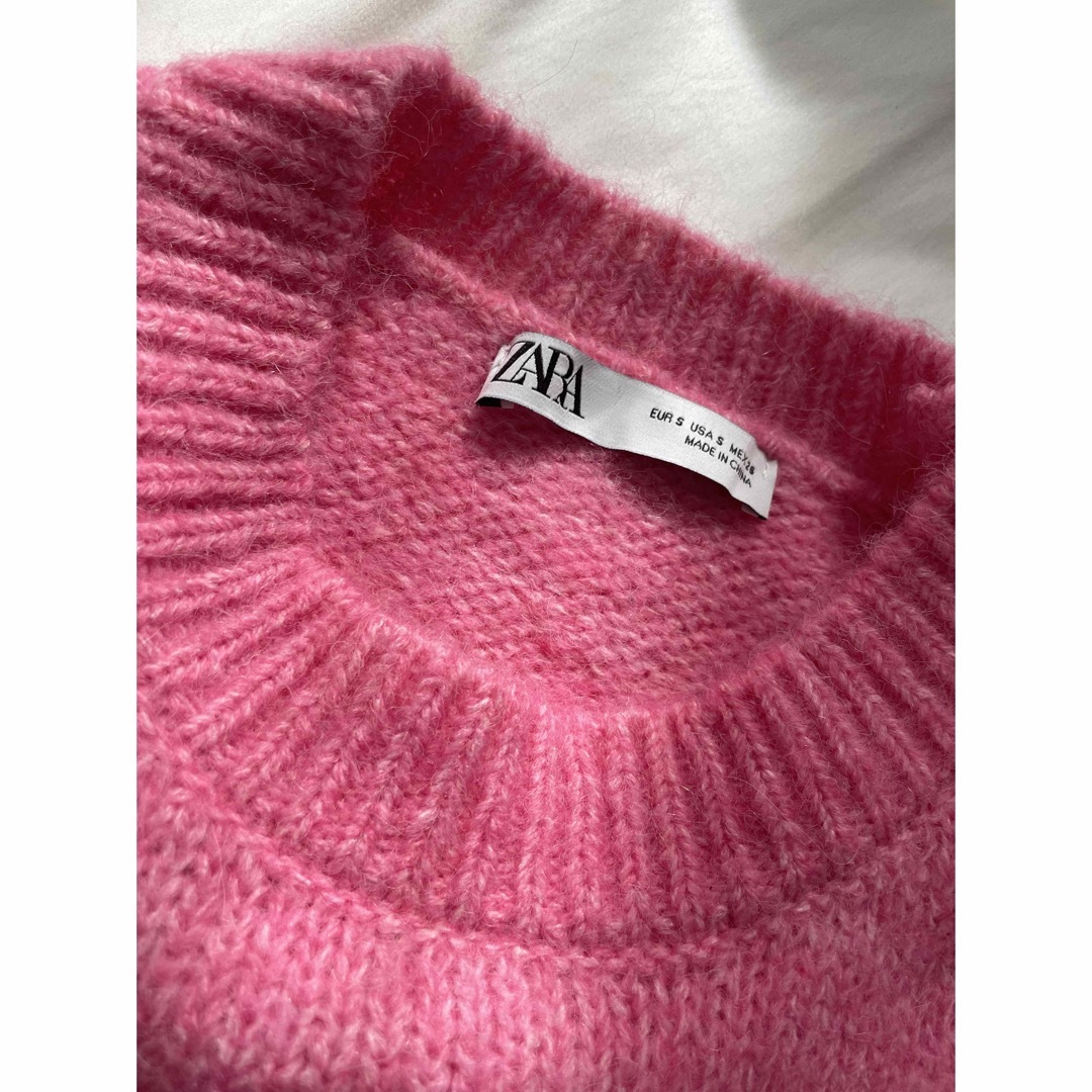 ZARA(ザラ)のZARA ソフトタッチニットセーター レディースのトップス(ニット/セーター)の商品写真