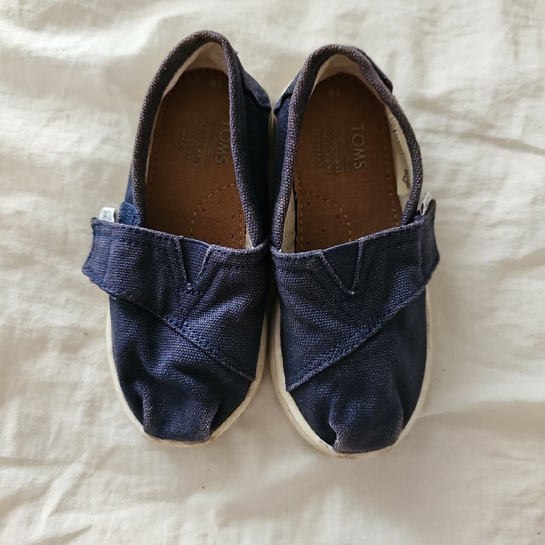 TOMS(トムズ)のTOMS  tiny canvus classics  15cm キッズ/ベビー/マタニティのキッズ靴/シューズ(15cm~)(スリッポン)の商品写真