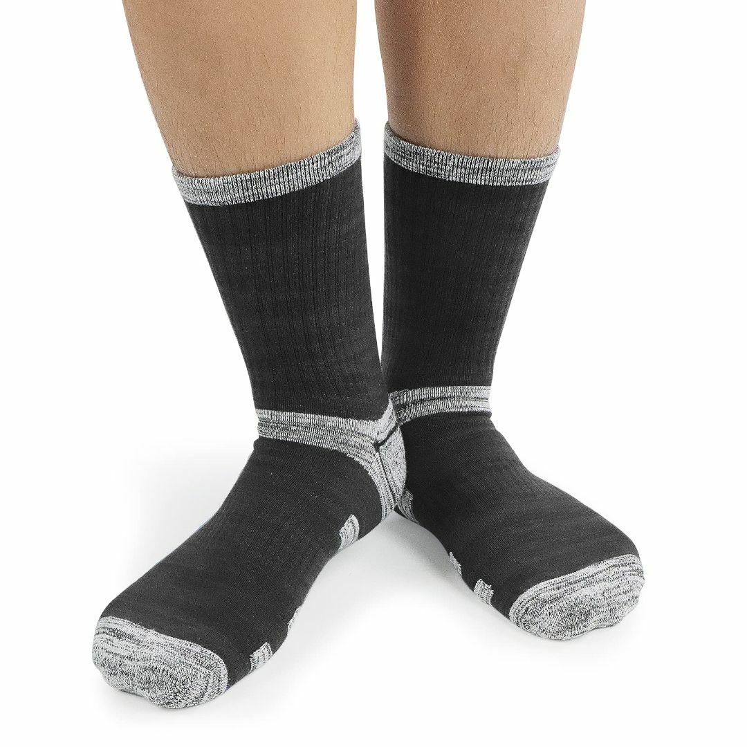 [HASOME] 靴下 メンズ ソックス ５足セット 厚手 登山用靴下 スポーツ