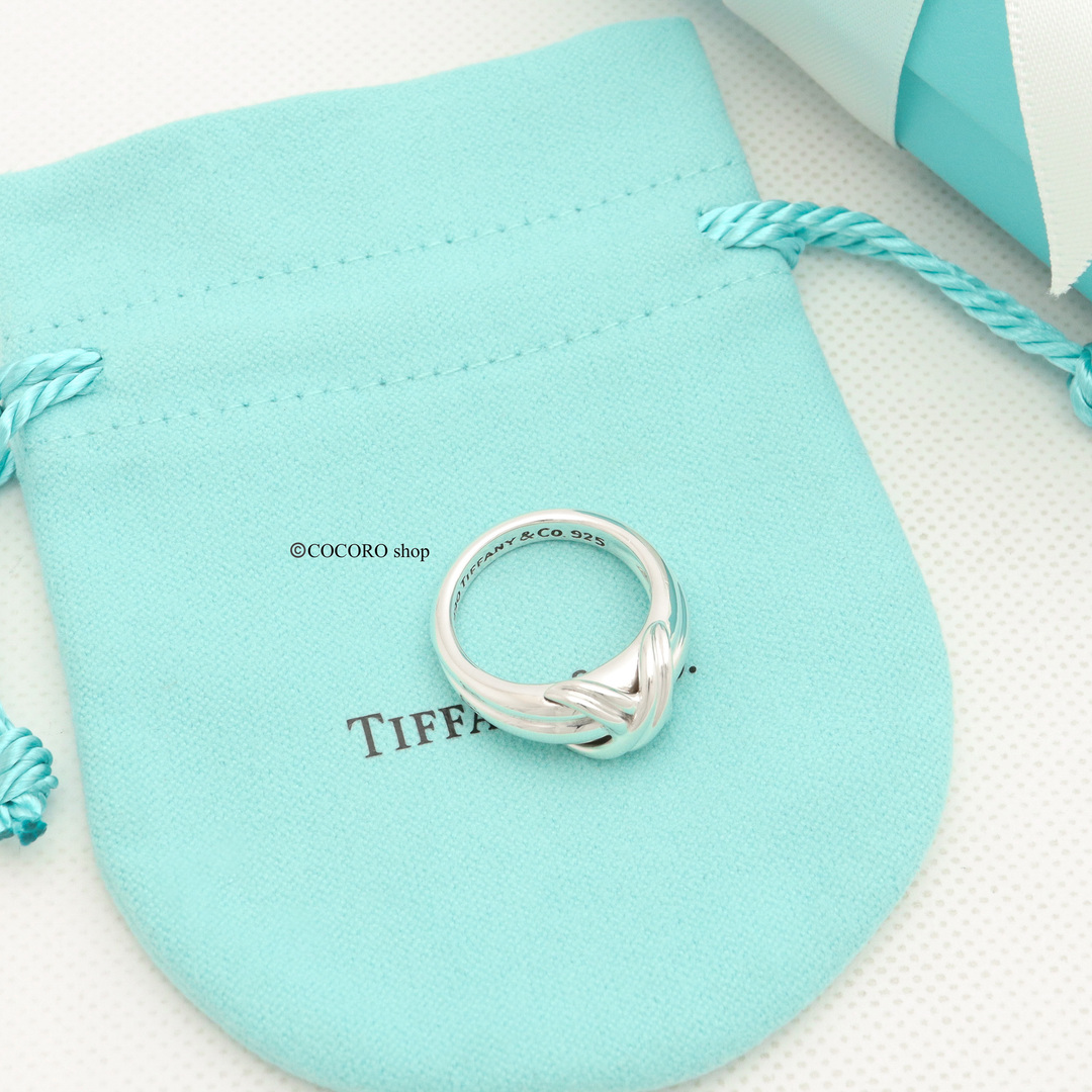 【美品】TIFFANY＆Co. シグネチャー リング AG925