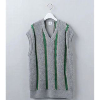 ロク(6 (ROKU))のロク roku PILE STRIPE VEST(ベスト/ジレ)