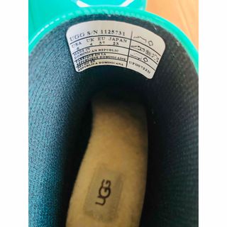 UGG - ugg レインブーツ グリーン 23cm の通販 by ebifurai|アグ
