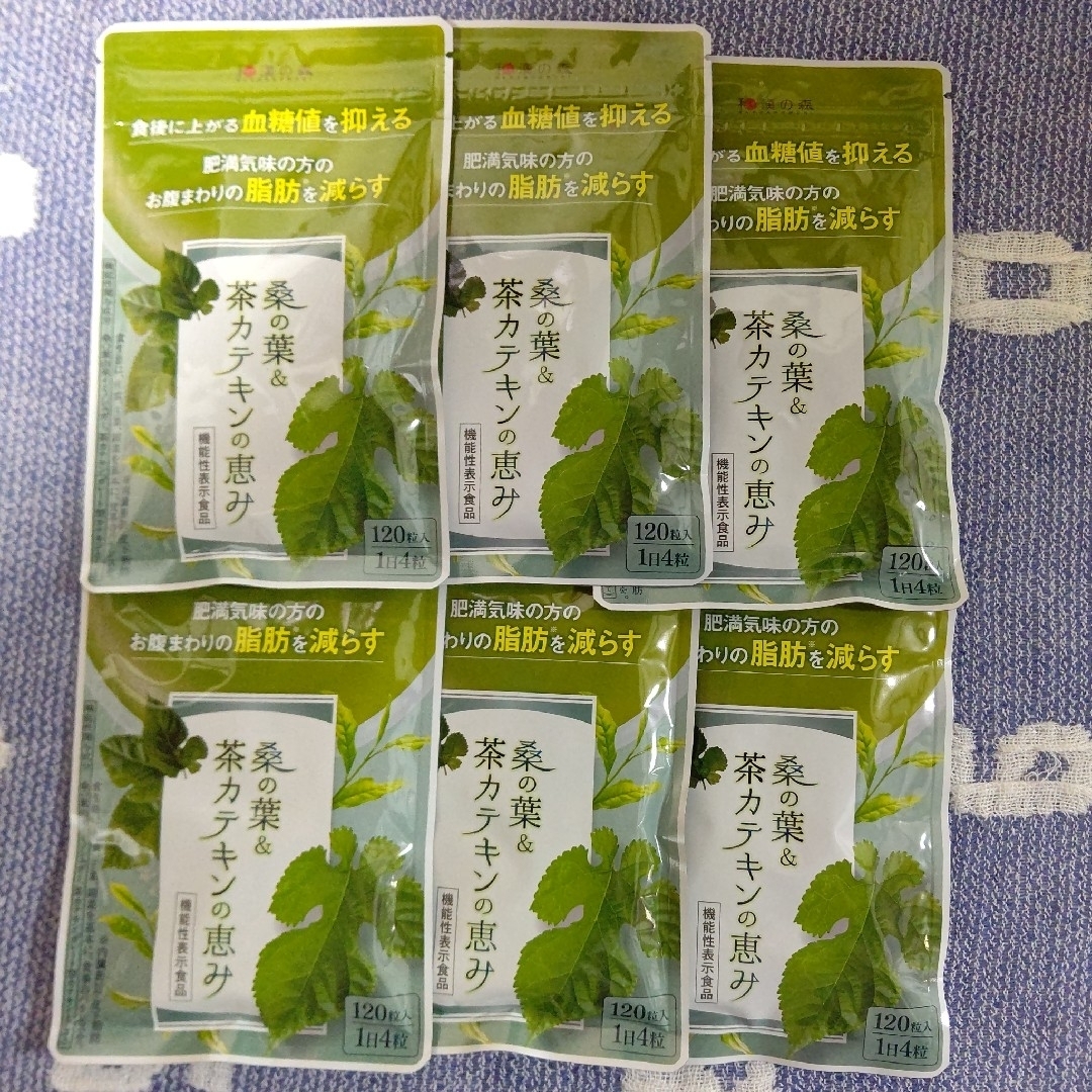 和漢の森 - 和漢の森 桑の葉&茶カテキンの恵み 120粒入 ×6袋の通販 by